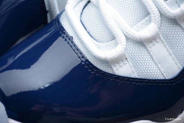 Midnight Retro 378037-123 Jordan Air 11 Navy 1104